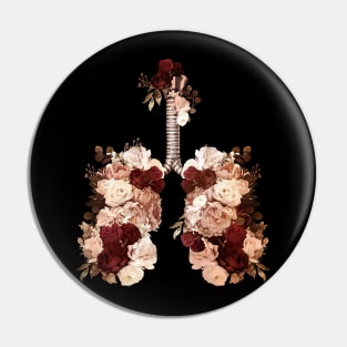 Lung Anatomy / Cancer Awareness 7 Pin