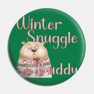 Winter Snuggle Buddy Pin