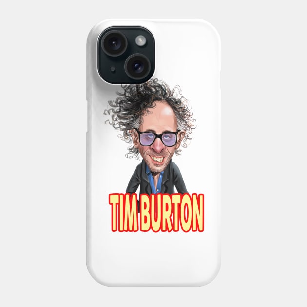 Tim Burton with the tittle Phone Case by YonoStore