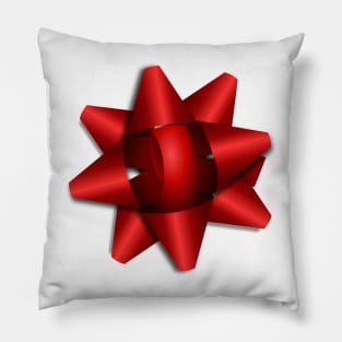 Red Bows of Christmas Pillow