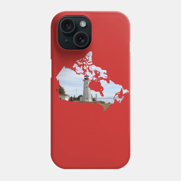 Canada Lighthouse Phone Case by MinesingCreative