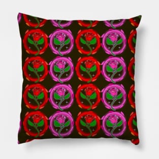 Roses Pattern Pillow