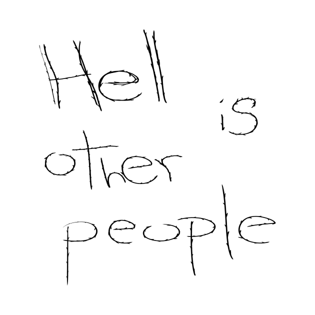 Hell is other people by Zergol