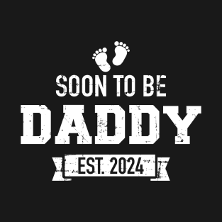 Soon to be daddy 2024  pregnancy announcement T-Shirt