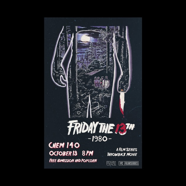 Friday the 13th 1980 Movie Poster by petersarkozi82@gmail.com