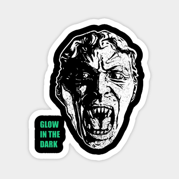 Weeping Angel Glow In The Dark Magnet by Esliger