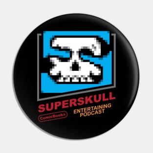 Superskull Show 8-Bit Pin