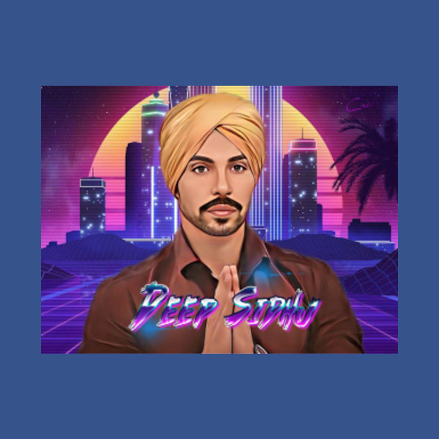 Discover Spiritual Deep Sidhu Vaporwave - Vaporwave Aesthetic - T-Shirt