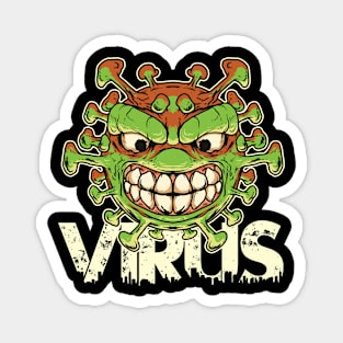 Covid Virus Magnet