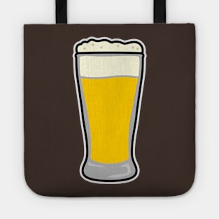 Glass of tasty beer - father fathers day beer drinking glass Tote