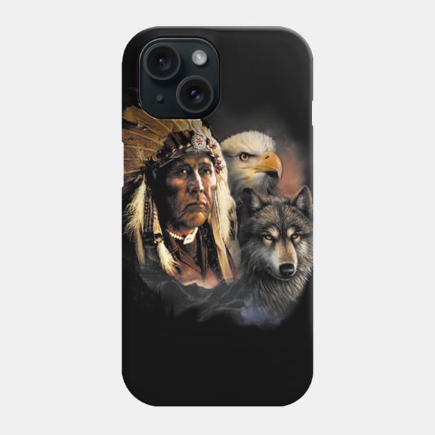 The Wolf Tribes Phone Case by KA Creative Design