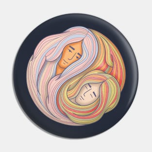 yin and yang Pin