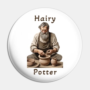 Hairy Potter Pin