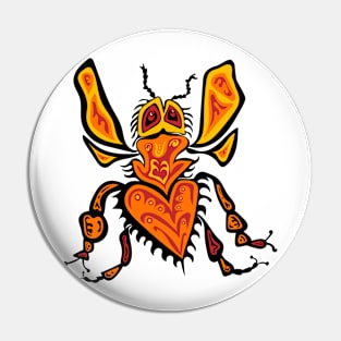 Bee Amoo Indigenous WAWEZHI CANADA Pin