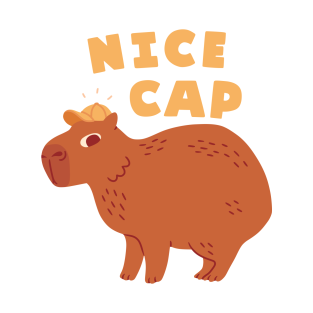 Capybara T-Shirt - Nice Cap by obinsun