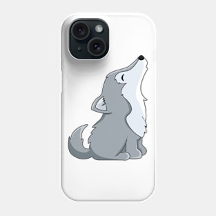 Cute Zoo Wildlife Fox Adorable Silver Howling Animal Phone Case