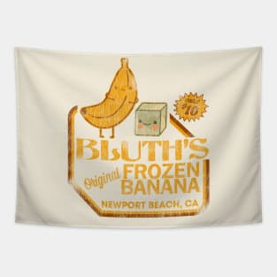 Retro Distressed Bluth's Banana Stand Tapestry