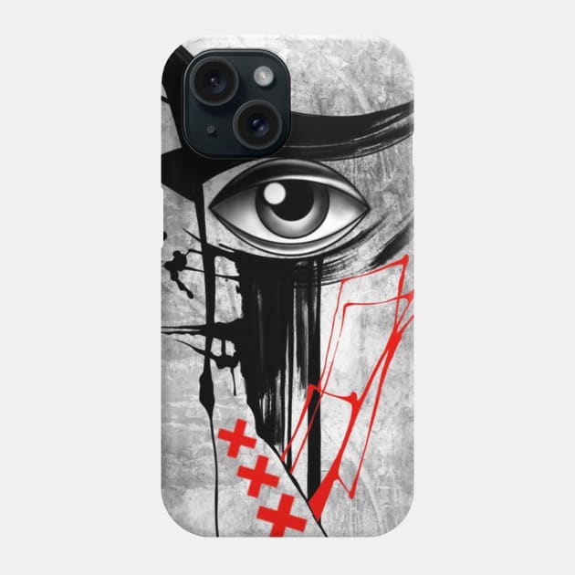 All seeing eye Phone Case by BSKR