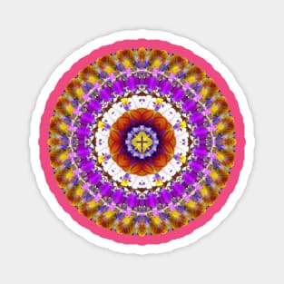 Mandala Magic - Lori's Love Cross Mandala Magnet