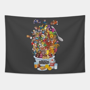 Cereal Mascots - Part of a Complete Breakfast! Tapestry