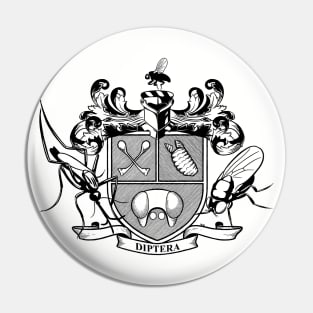 Diptera coat-of-arms Pin