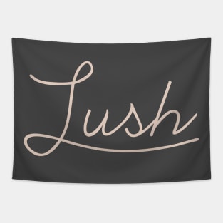 Lush Peach Tapestry