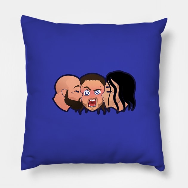 Its All about the Smooch Pillow by TheDinoChamp