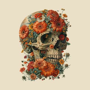 Blooming Skull T-Shirt