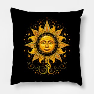 Vintage Sun Pillow