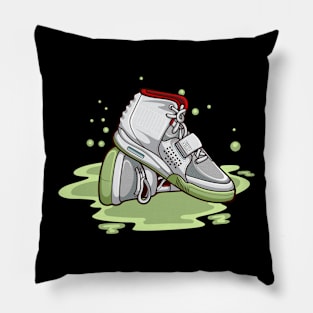 Pure Platinum Sneaker Pillow