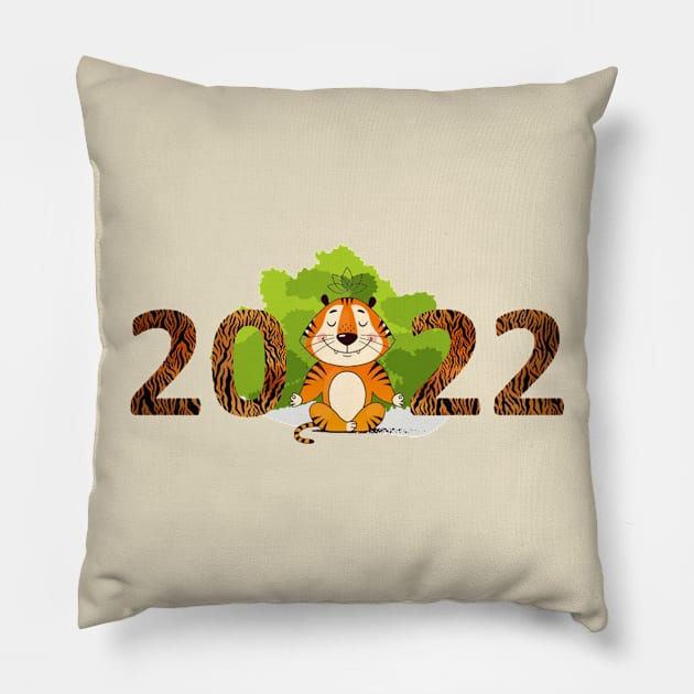 New Year 2022 Pillow by The Best ChoiceSSO