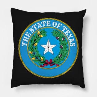 Texas Coat of Arms Pillow