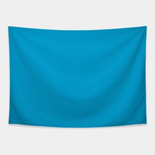 Bright Blue Solid Color Tapestry
