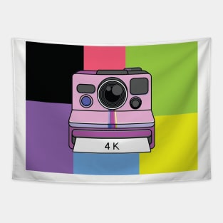 Retro Polaroid Instant Camera Vintage Art Poster Print Tapestry