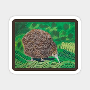 A brown kiwi, New Zealand Magnet