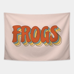 FROGS - Aesthetic Retro Tapestry