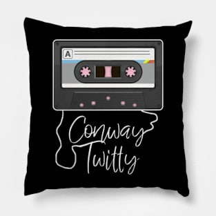 Love Music Conway Proud Name Awesome Cassette Pillow