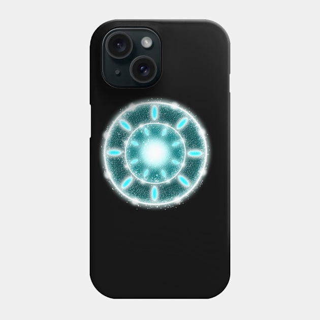 Magic blue circle Phone Case by Eothnoguy