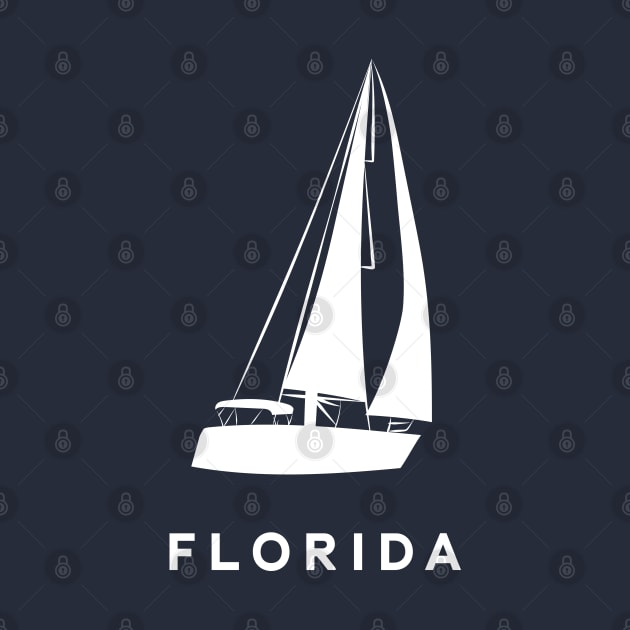 Sailing boat Florida by leewarddesign