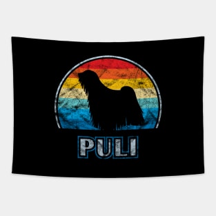 Puli Vintage Design Dog Tapestry