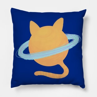 Caturn Pillow