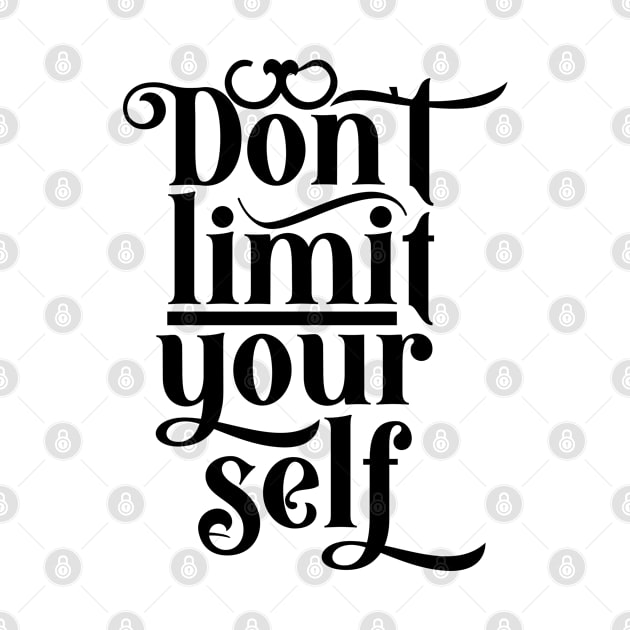 dont limit yourself by peace and love