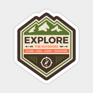 Explore the Outdoors Magnet