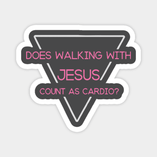 Does Walking with Jesus Count as Cardio Magnet