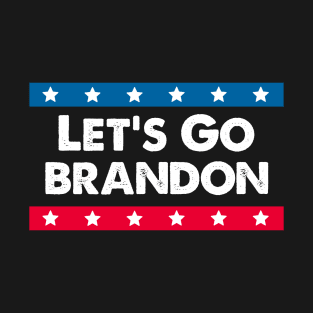 Let's Go Brandon in Cool Art For Anti-Biden Supporters T-Shirt