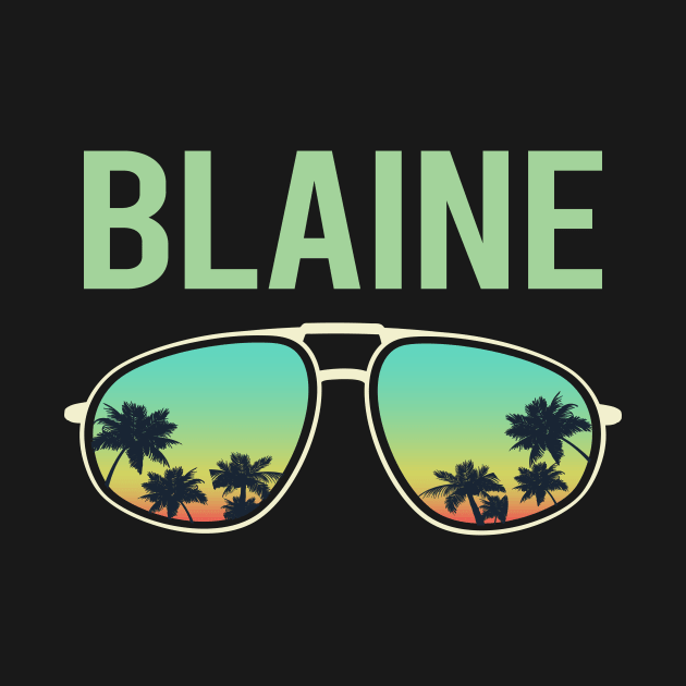 Cool Glasses - Blaine Name by songuk