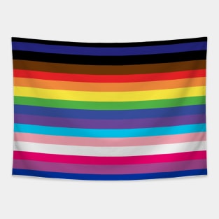 Pride and Proud Together Stripes Tapestry