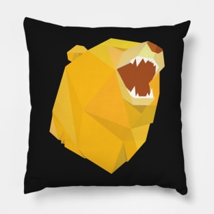 Geometric Bear Pillow