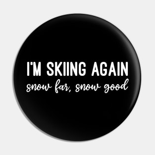 Funny Ski Pin