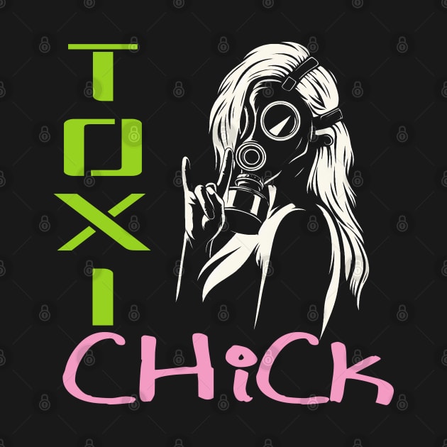 Toxic Girl: Gas Mask Fashion by MetalByte